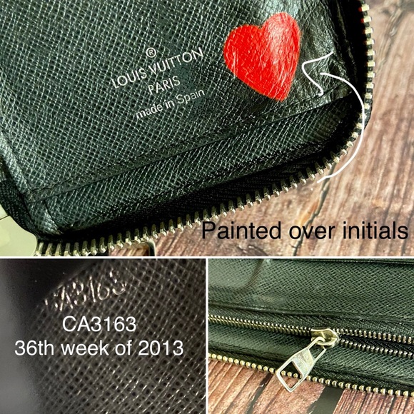 Louis Vuitton “game on” Black Zippy Wallet Custom - Picture 6 of 14